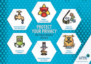 Poster: Protect your privacy on your mobile device.